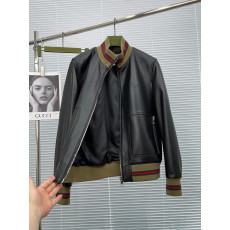 GUCCI 2024FW Leather Jacket