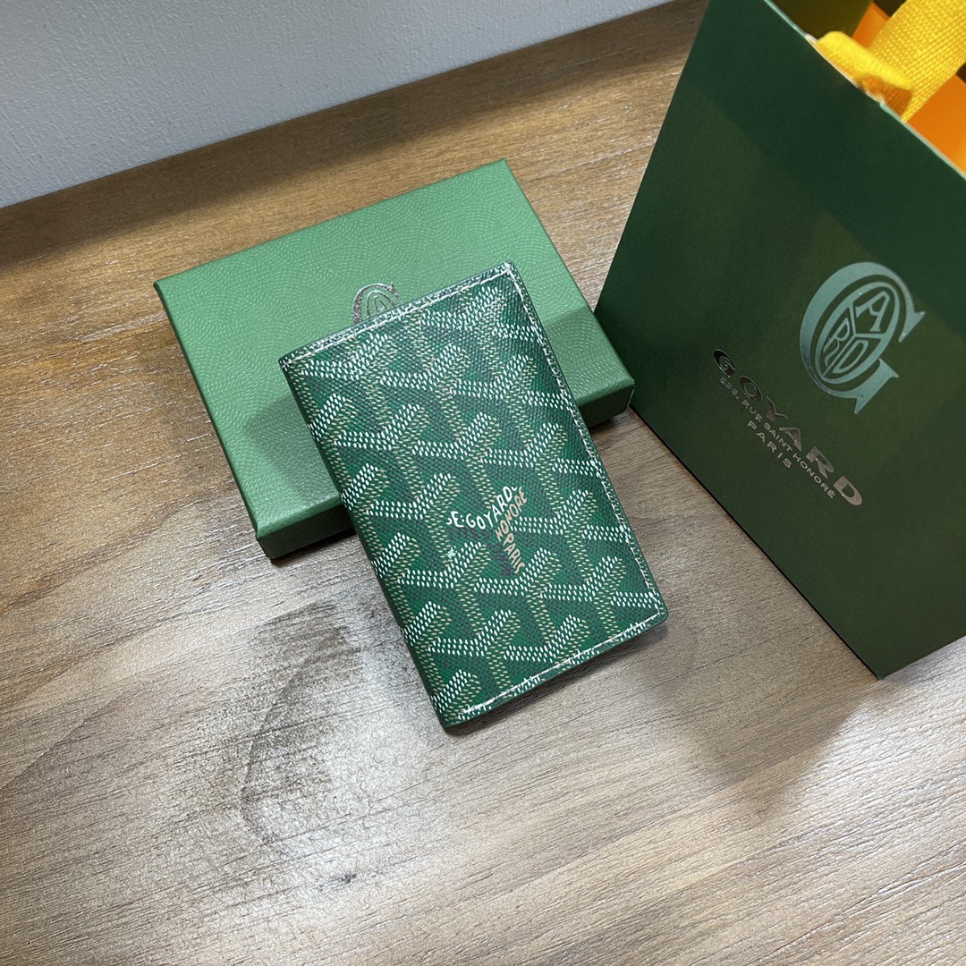 Goyard wallet_Green