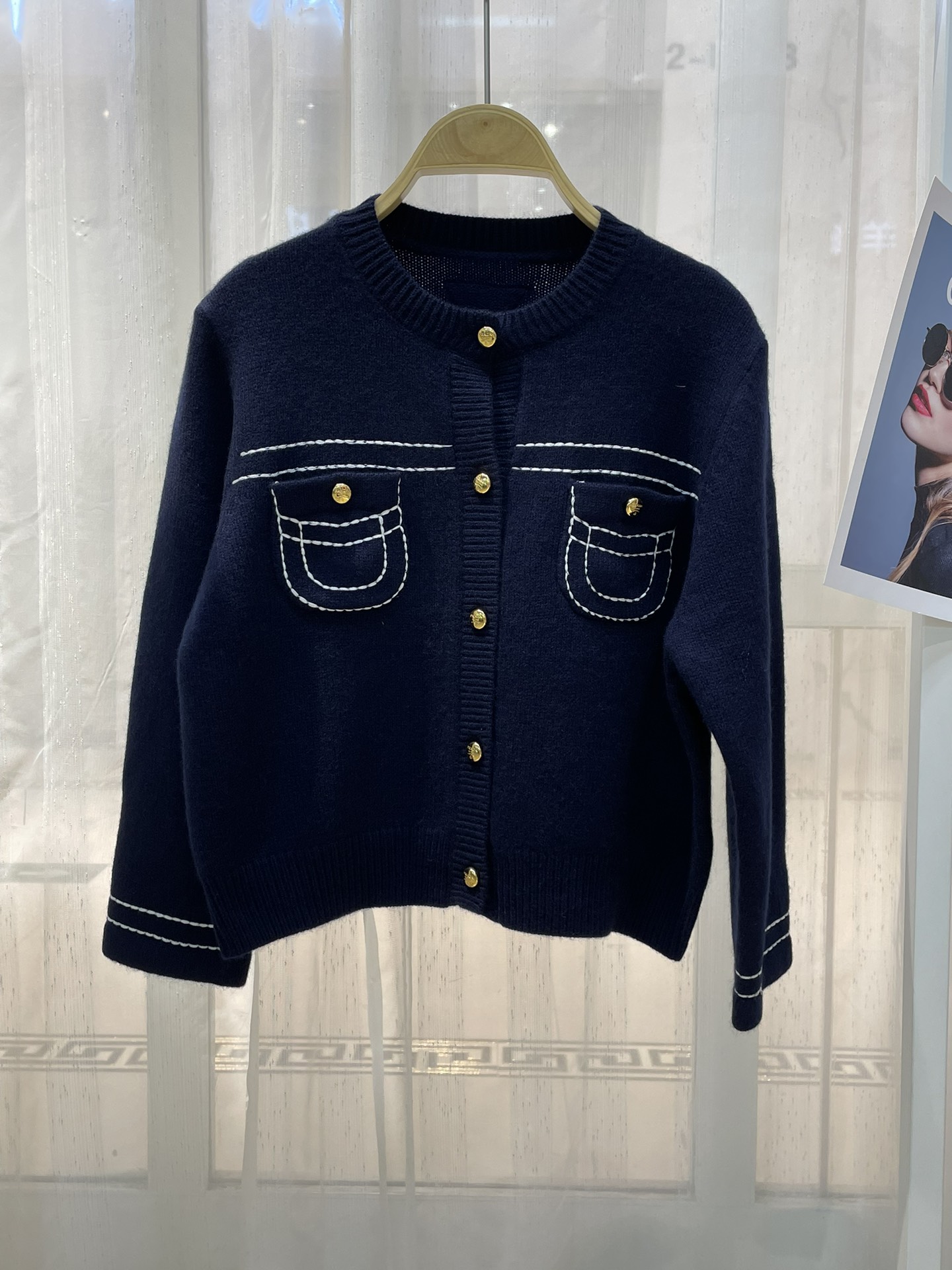 Prada Sweater_Navy