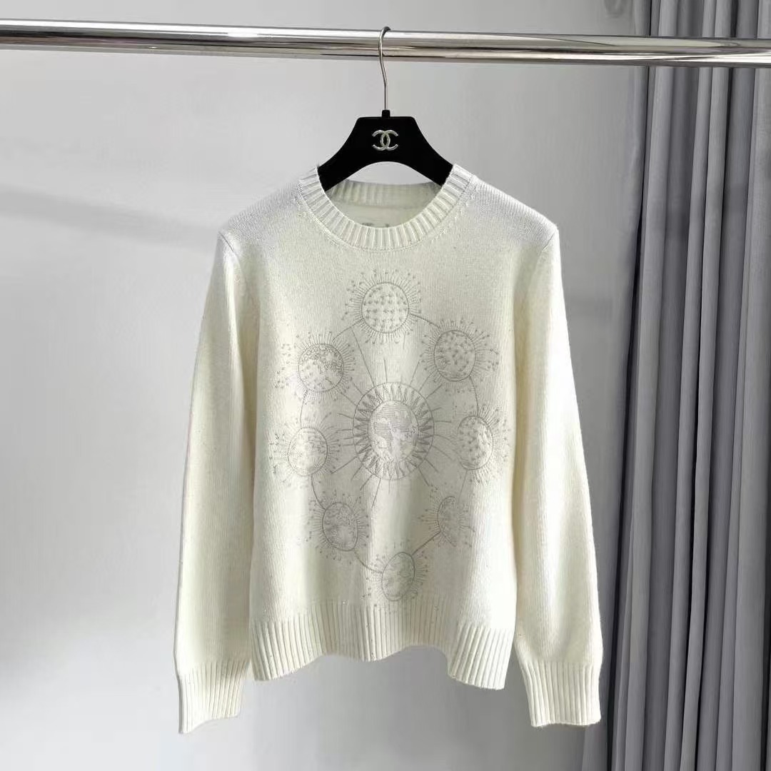 Dior Sweater_white