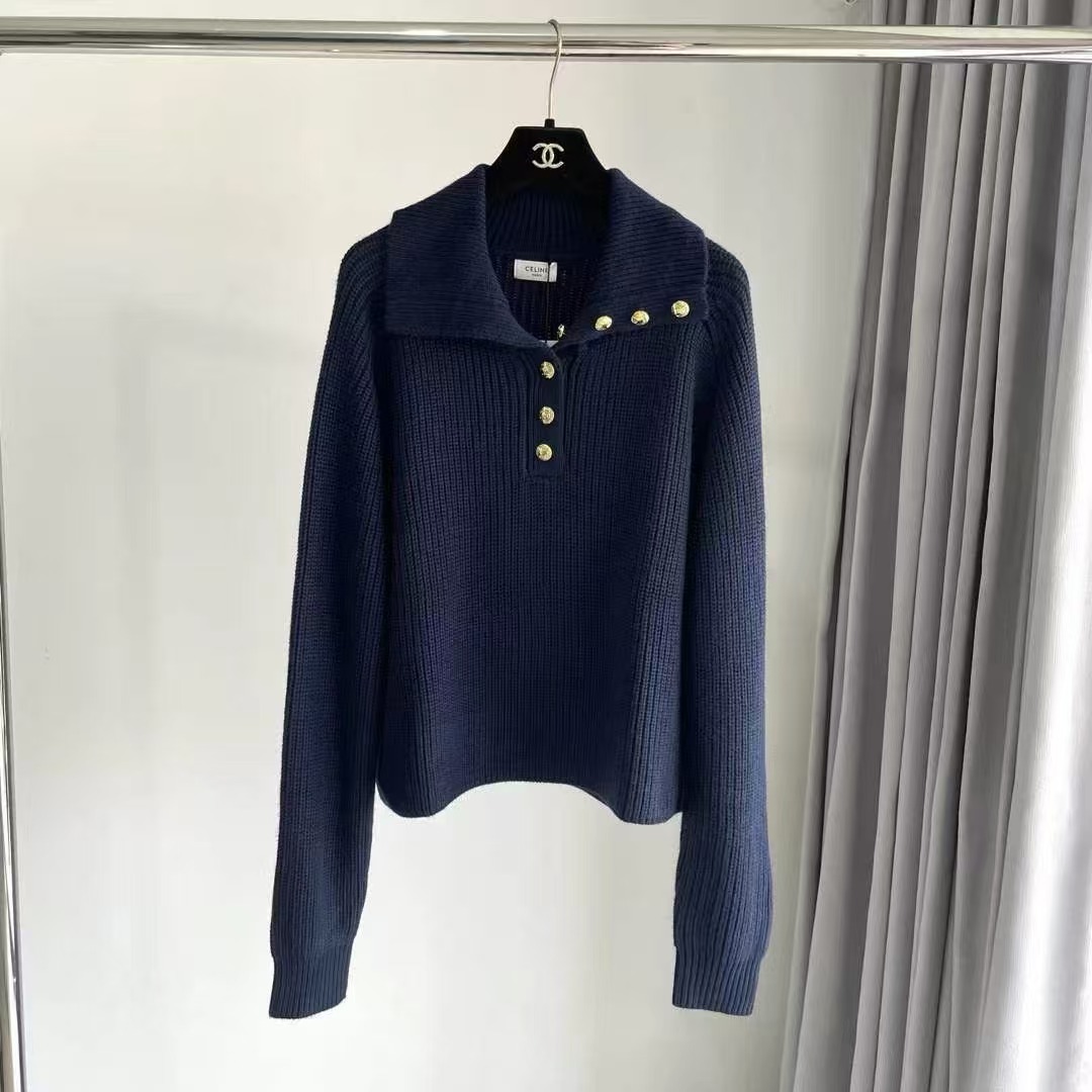 Celine Sweater_Navy