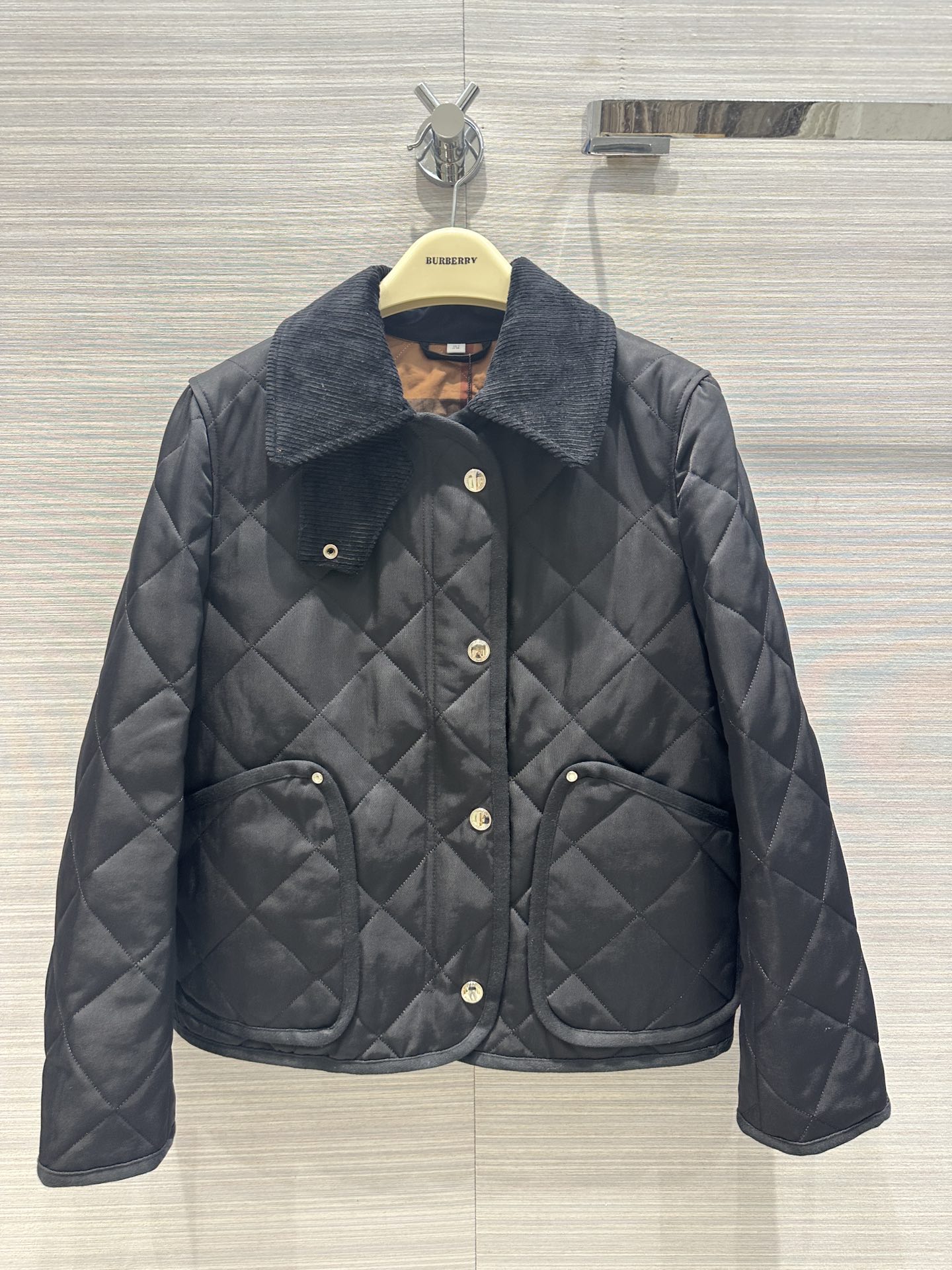 BURBERRY coat_Black