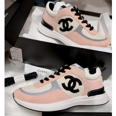 Chanel Sneakers_Pink