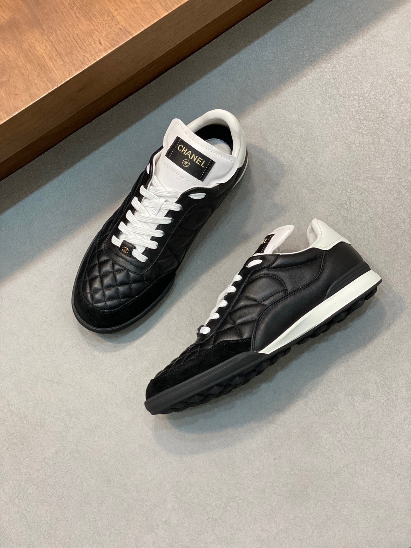 Chanel Sneakers_Black