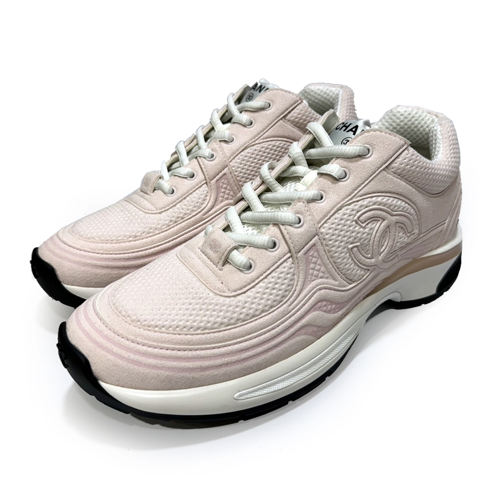 Chanel Sneakers_Pink