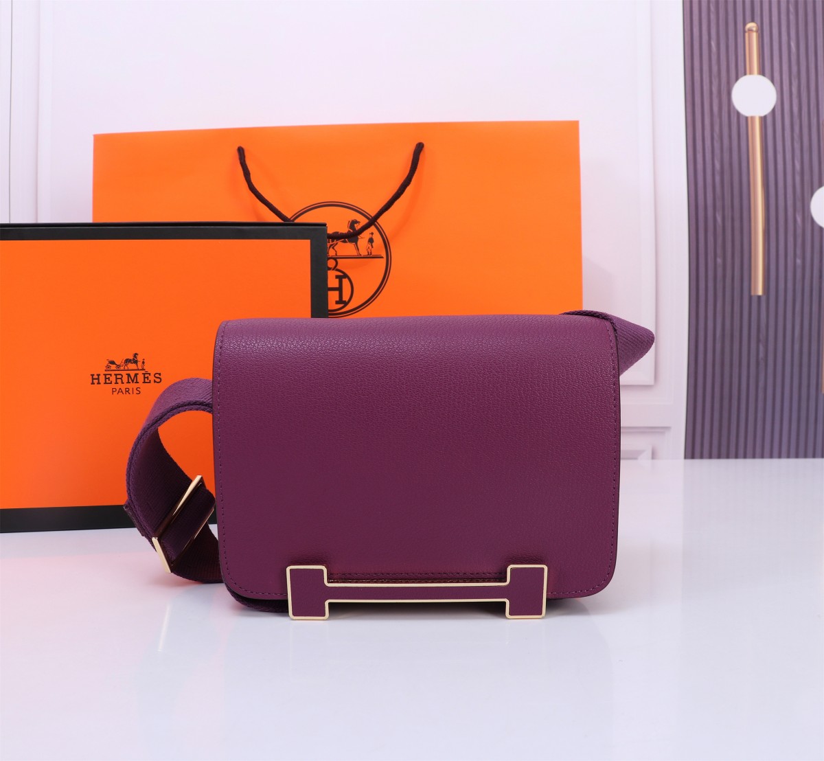 HERMES Geta_purple