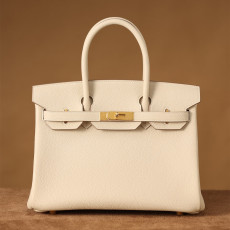 HERMES Birkin30 bag_white