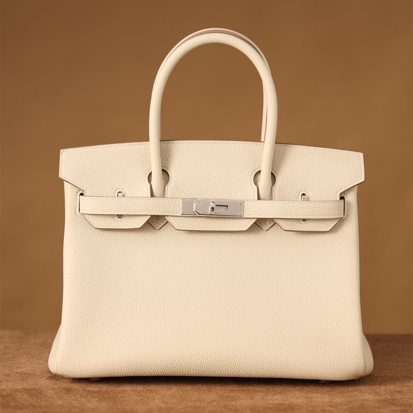 HERMES Birkin30 bag_white