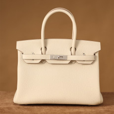 HERMES Birkin30 bag_white