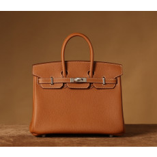HERMES Birkin25 bag_Brown