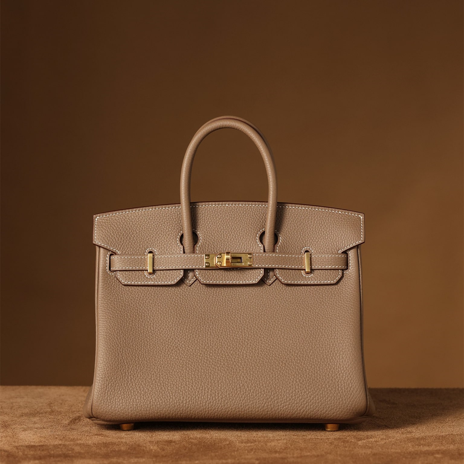 HERMES Birkin25 bag_Grey