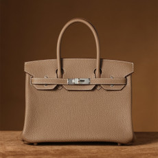 HERMES Birkin30 bag_Grey