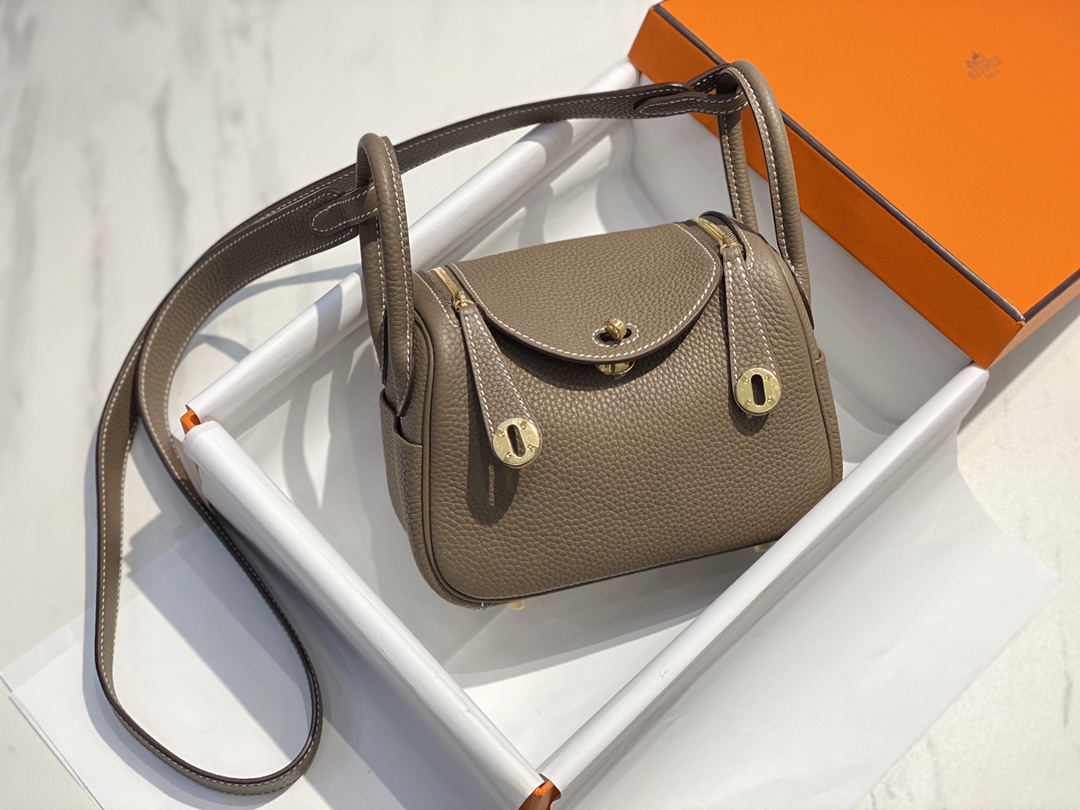 HERMES mini lindy_grey