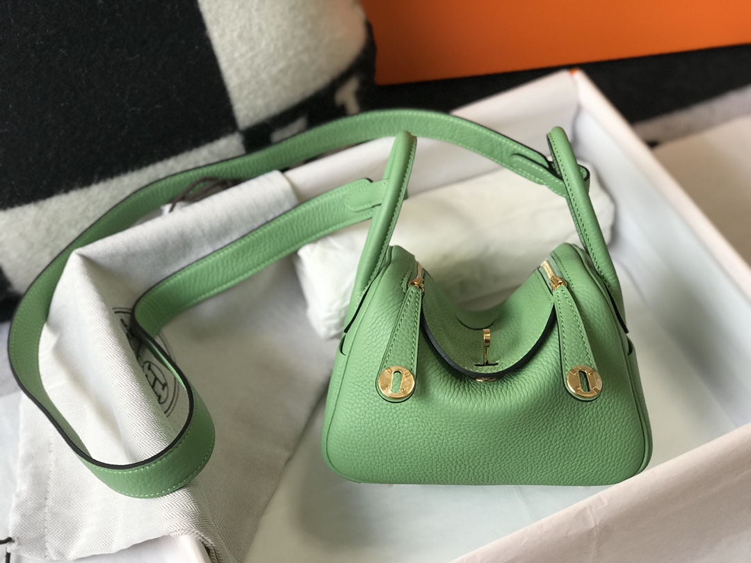 HERMES mini lindy_green