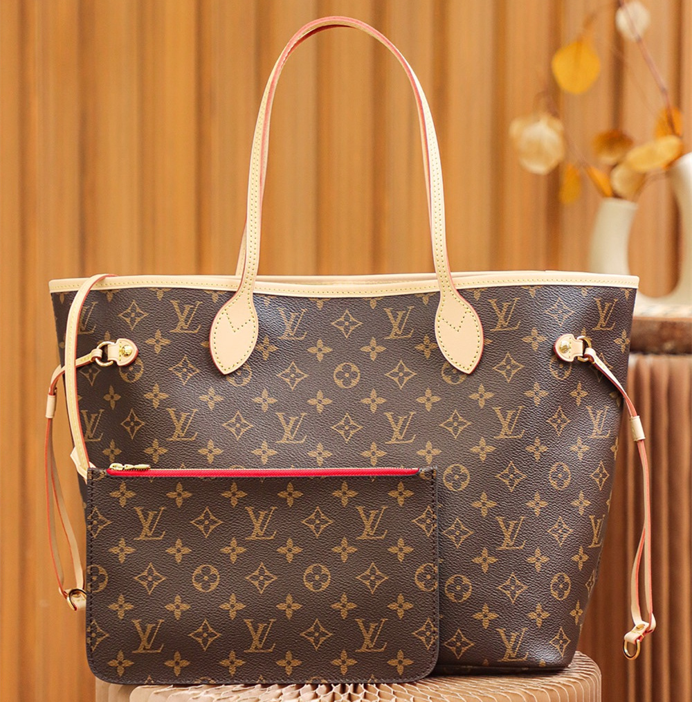 LV Neverfull(31cm)_Brown_모노그램 네버풀