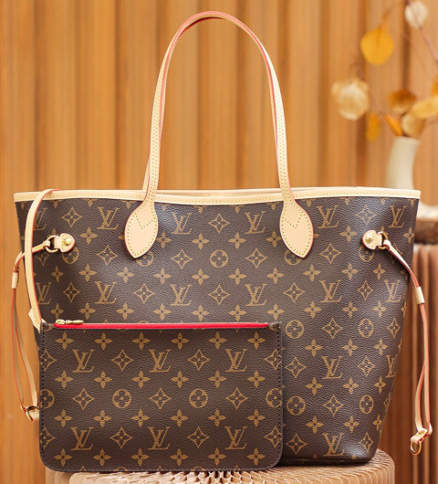 LV Neverfull(31cm)_Brown_모노그램 네버풀