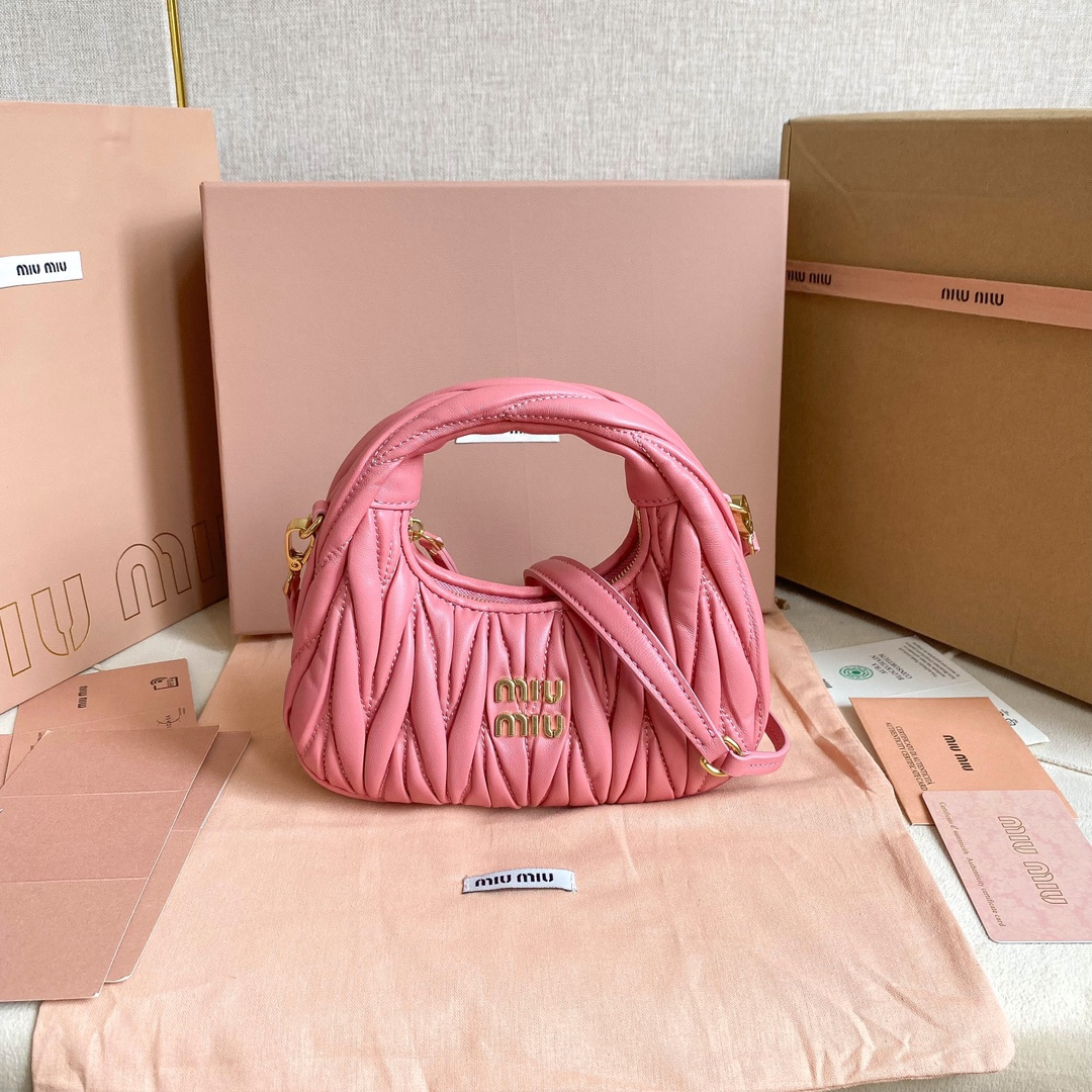 Miu Miu  Matelasser(18cm)_Pink