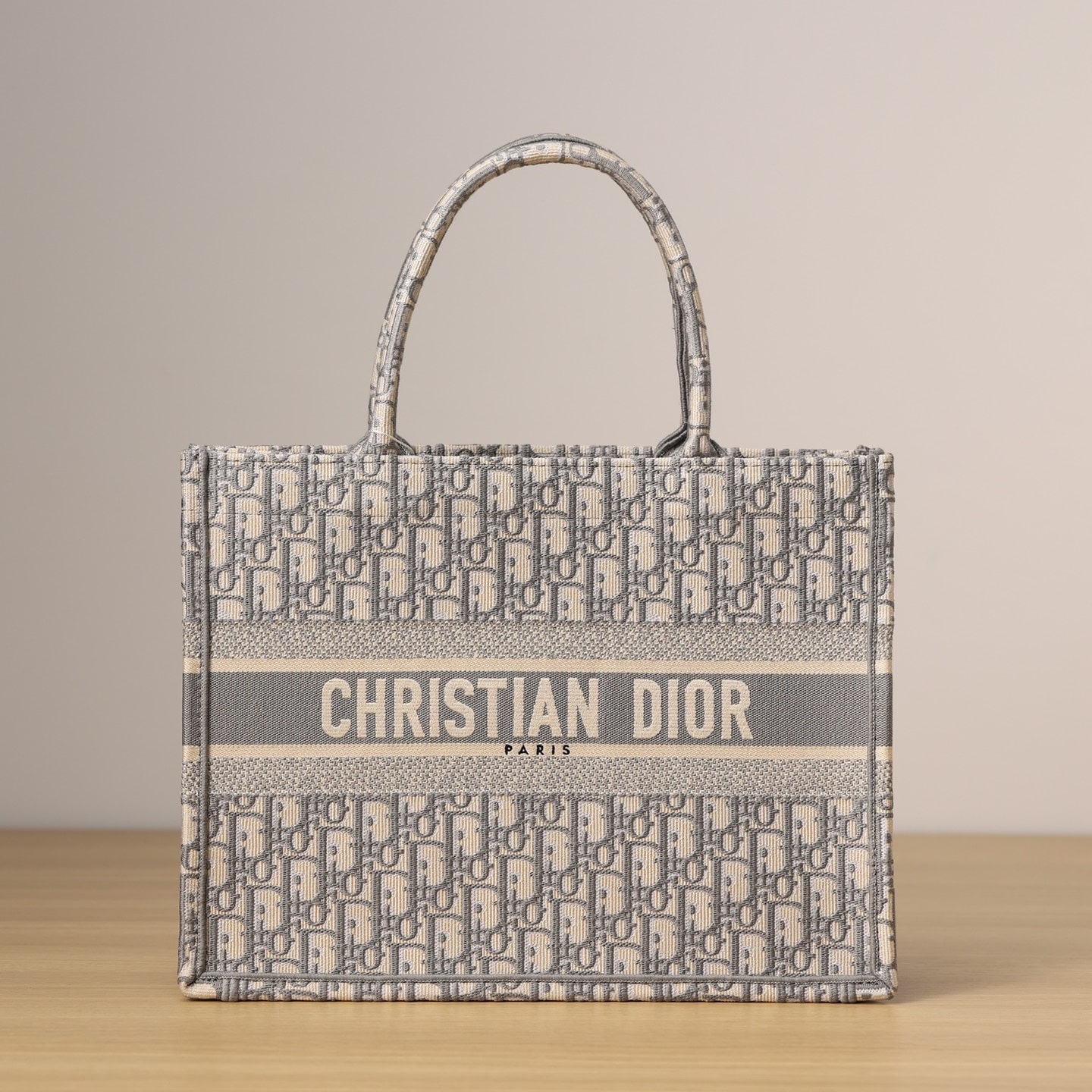 Dior Book Tote_Grey