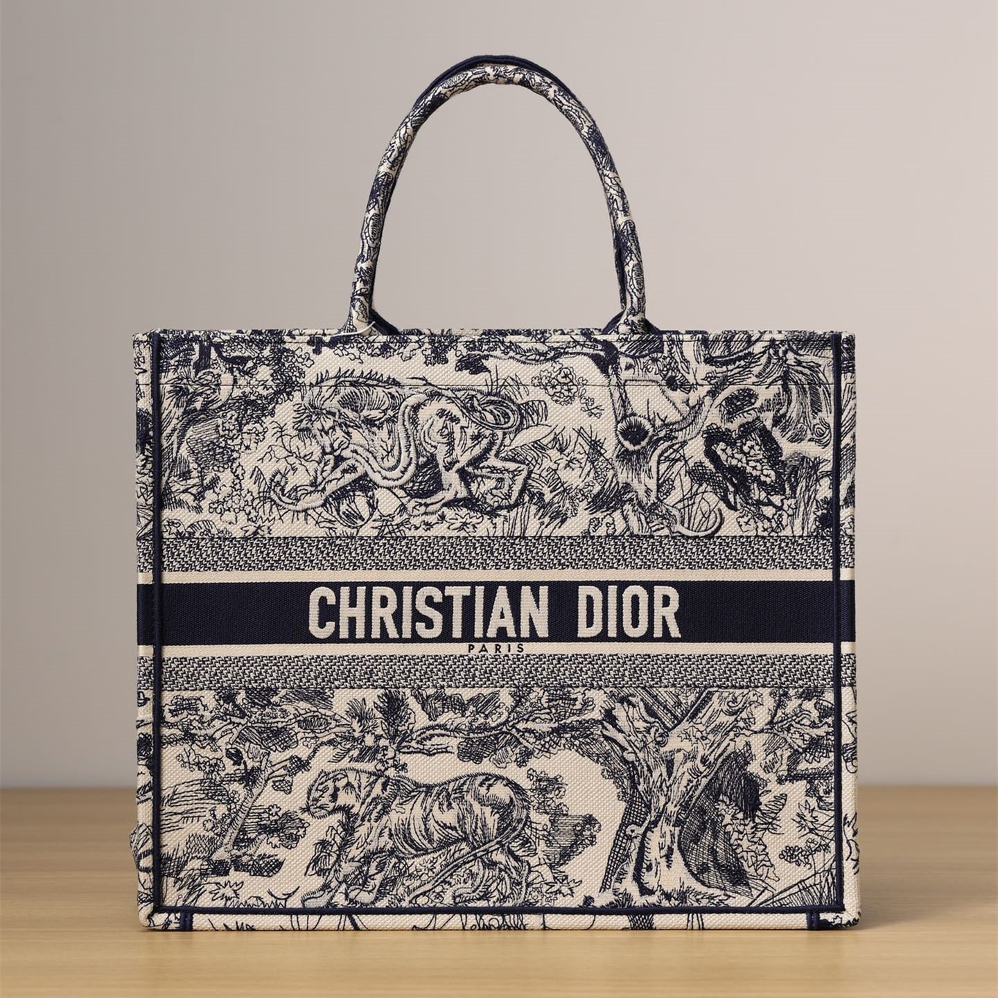 Dior Book Tote_white