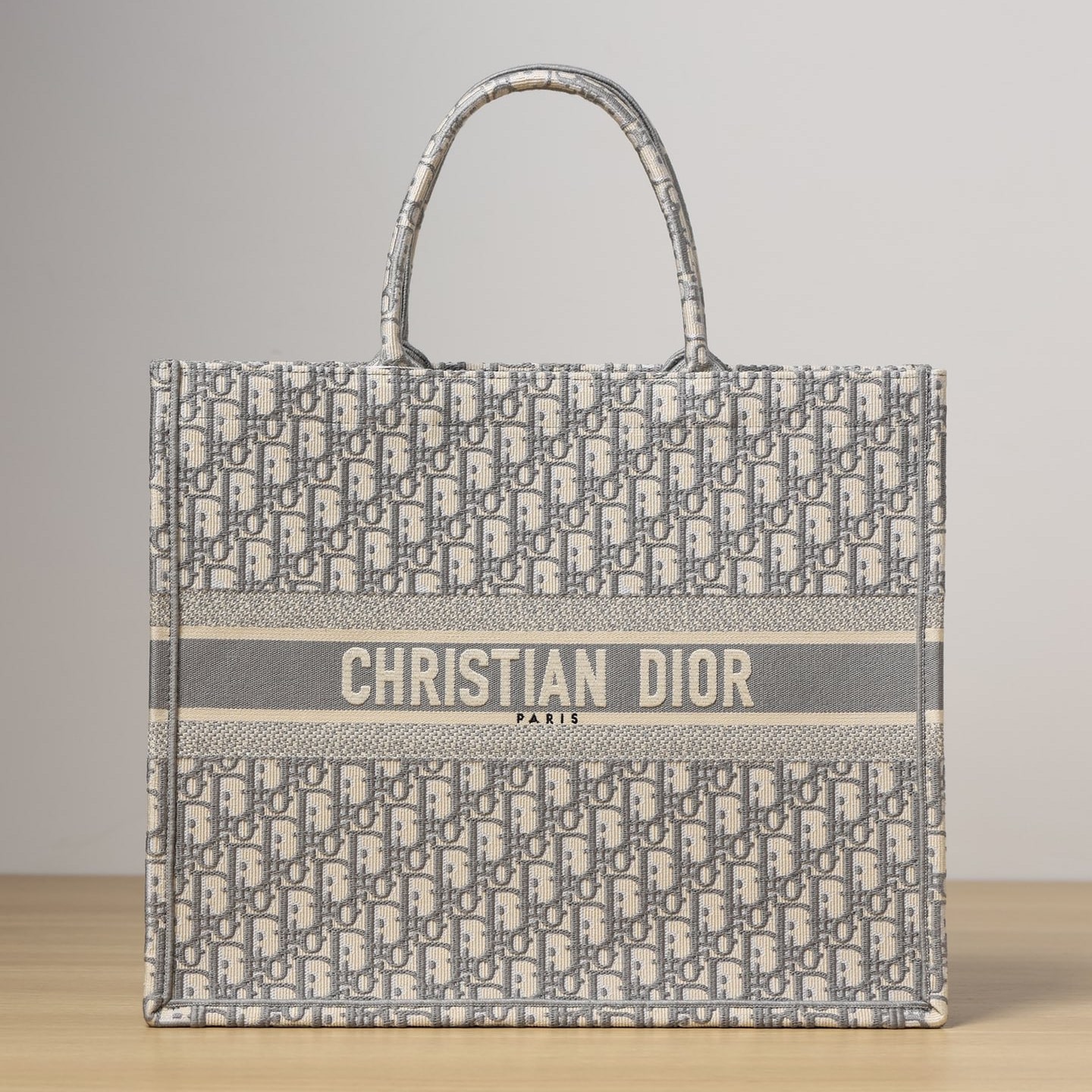 Dior Book Tote_Grey