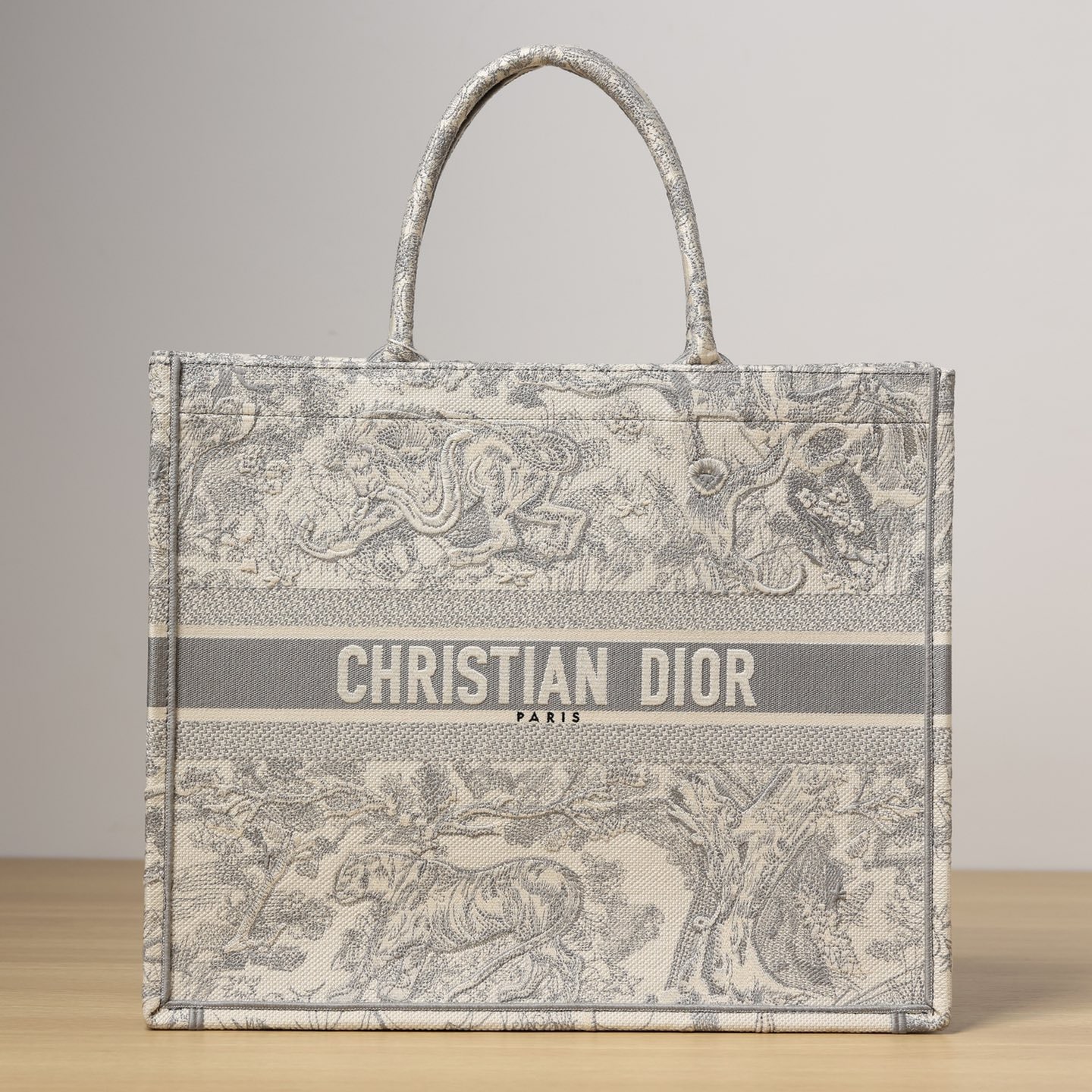 Dior Book Tote_Grey