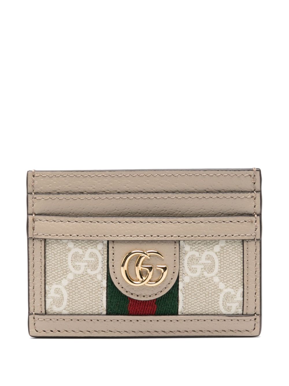 Gucci GG Marmont Card Wallet(10)_Beige