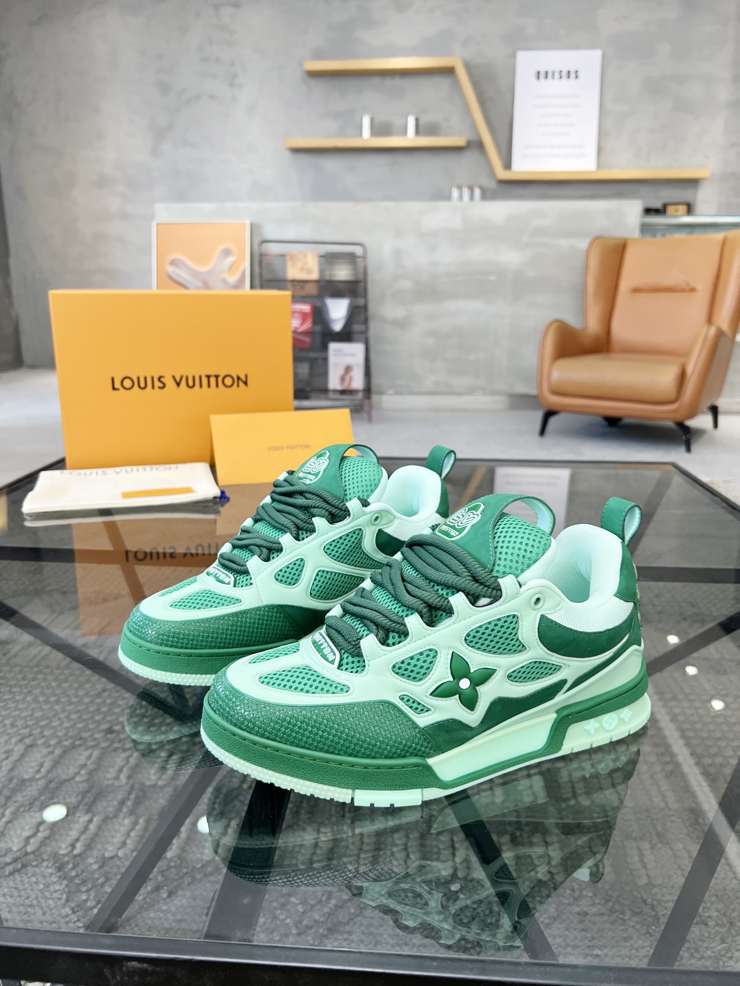 LV_Sneakers_Green