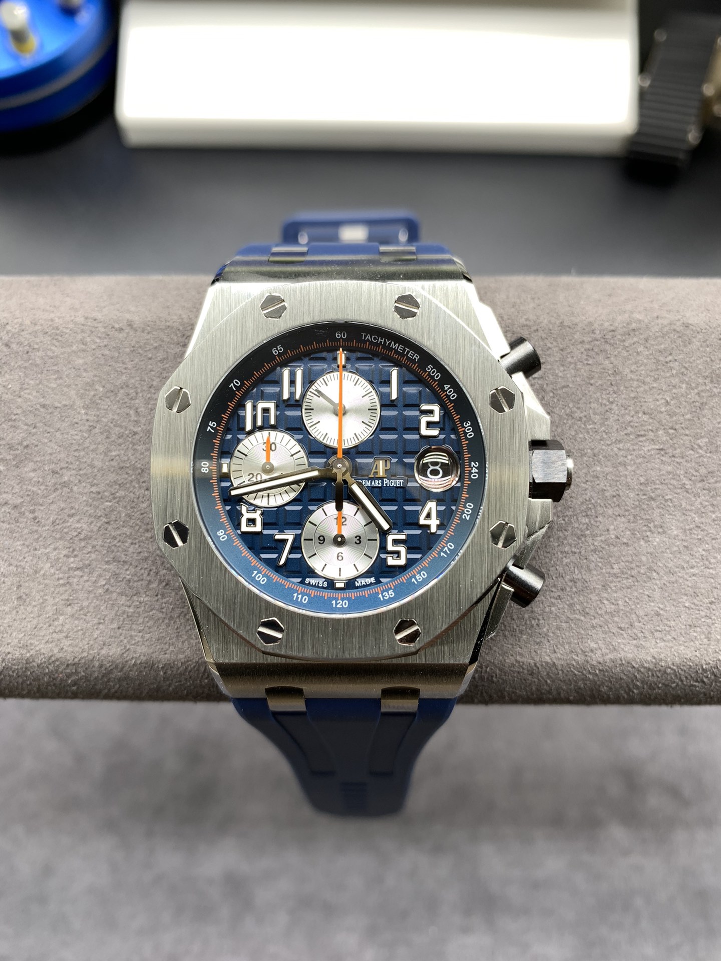 Audemars Piguet_Royal Oak Offshore_Blue Silvery