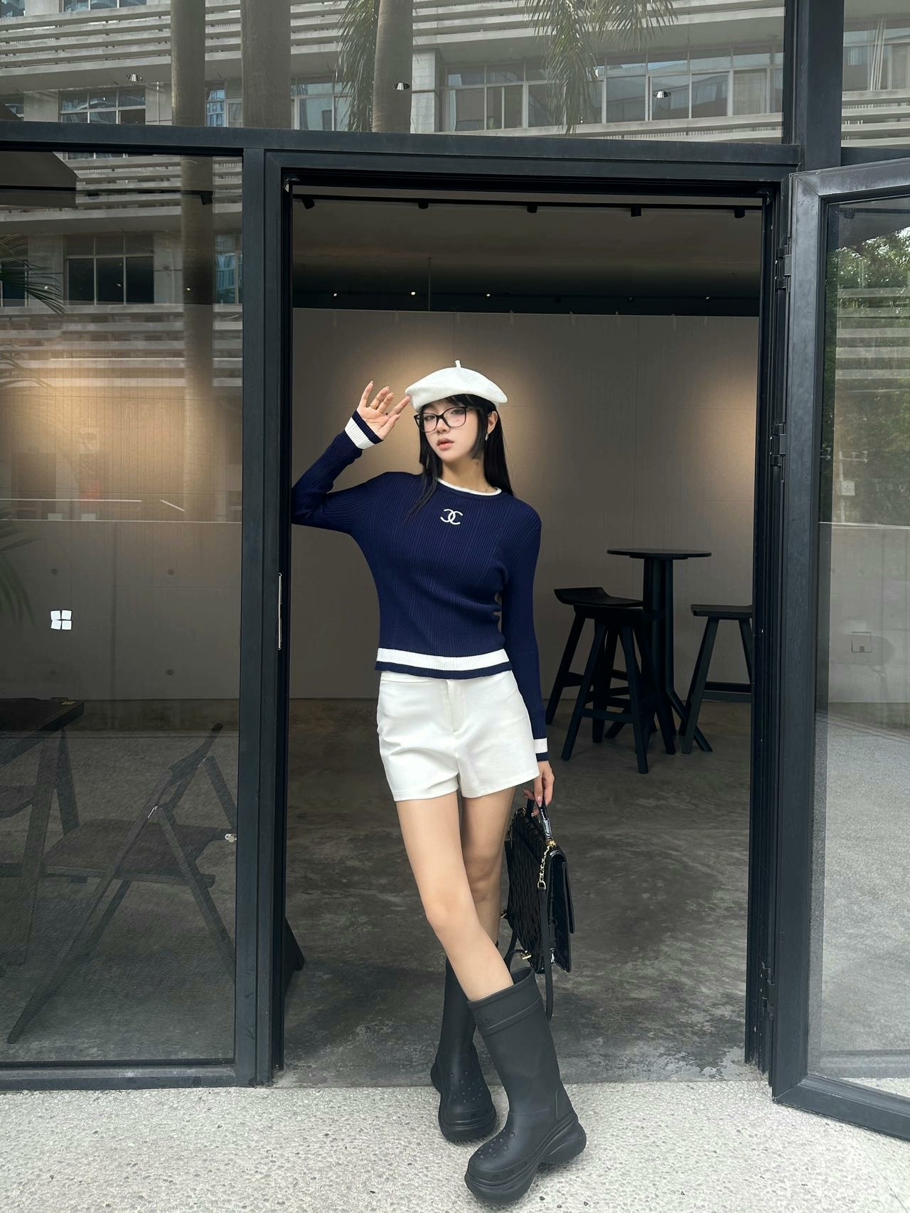 Chanel Sweater_Navy