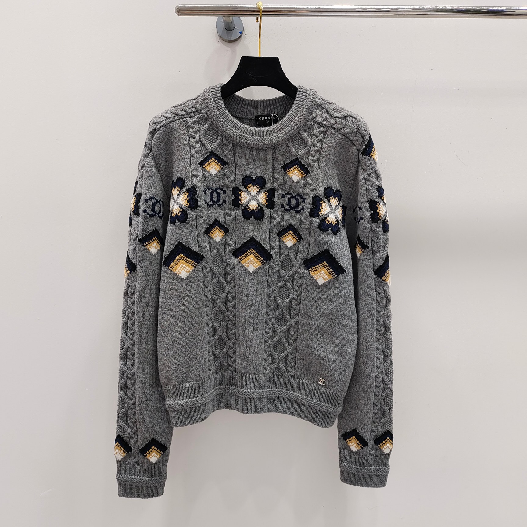 Chanel Sweater_Grey