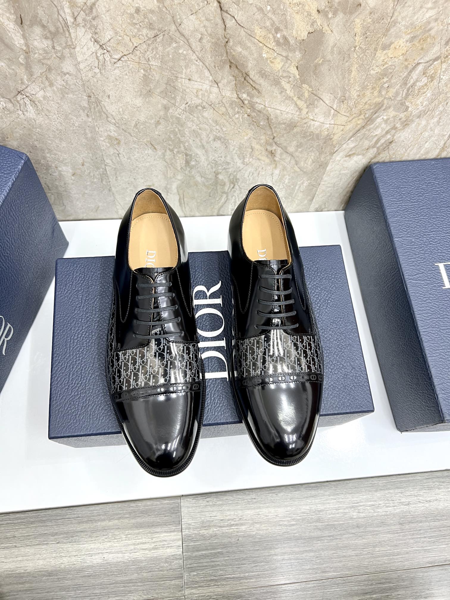 Dior_Leather Shoes_Black