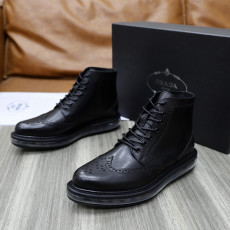 Prada_High-top casual shoes_black