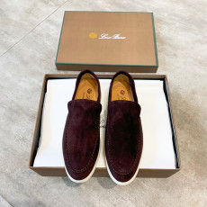 Loro Piana Summer Walk Loafers Suede_Brown