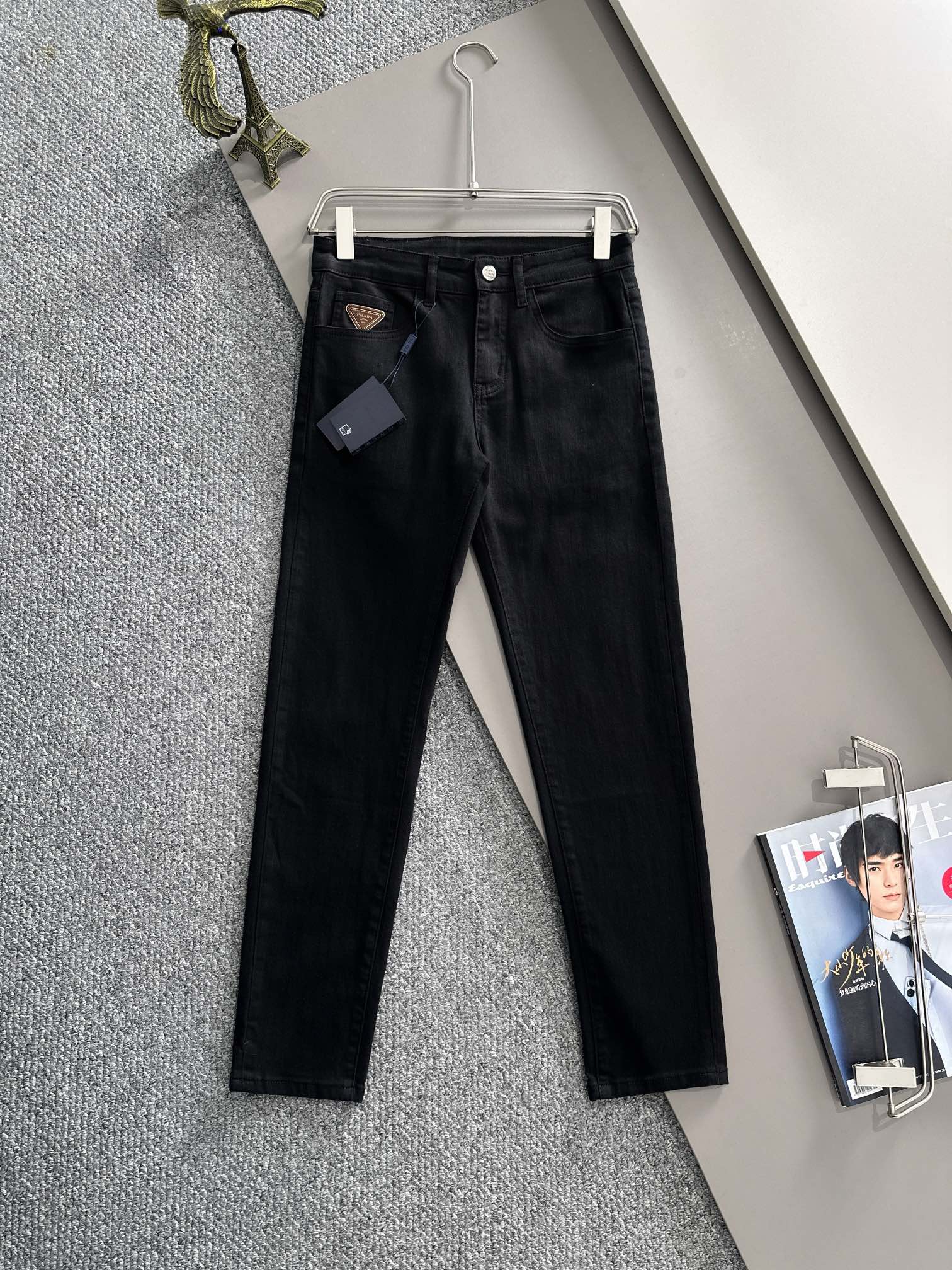 PRADA_Jeans_BLACK