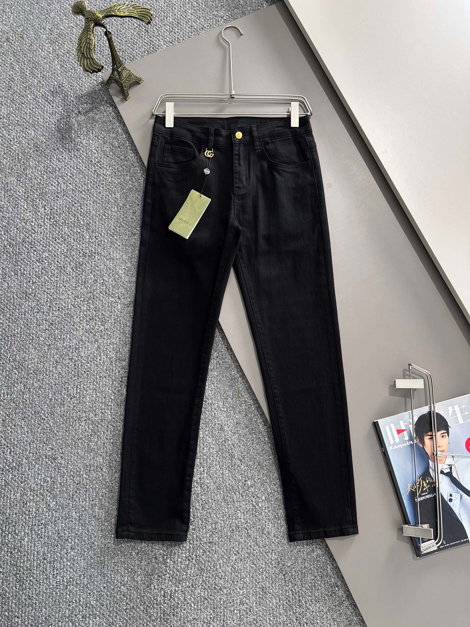 GUCCI_Jeans _BLACK