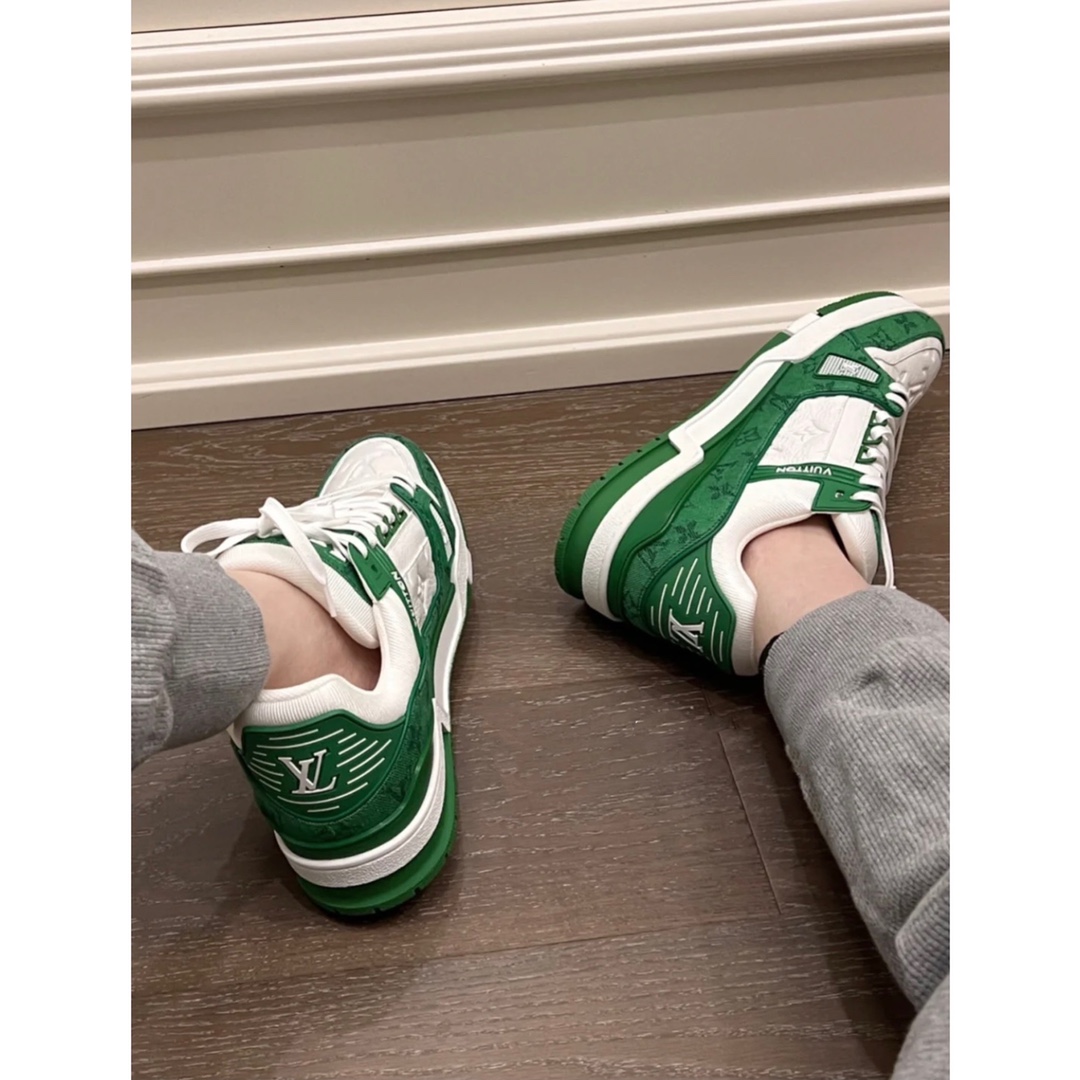 LV Sneakers_Green