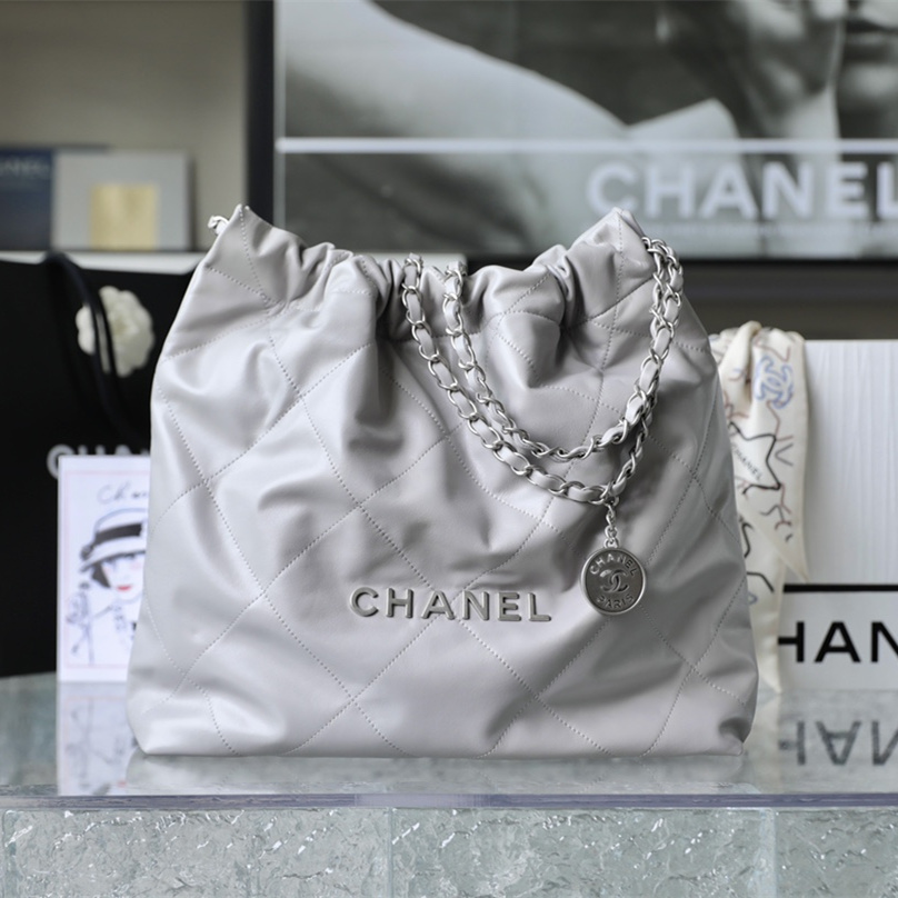 CHANEL 22 Medium BAG_GREY