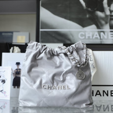 CHANEL Small 22 BAG_GREY