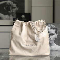 CHANEL Medium 22 BAG_BEIGE