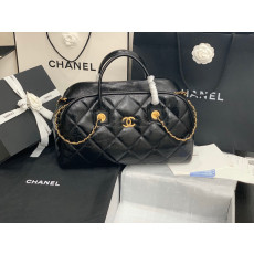 CHANEL Vanity case  bag_black