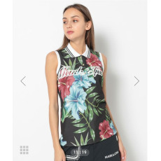 Vibrant Sleeveless PoloWOMEN