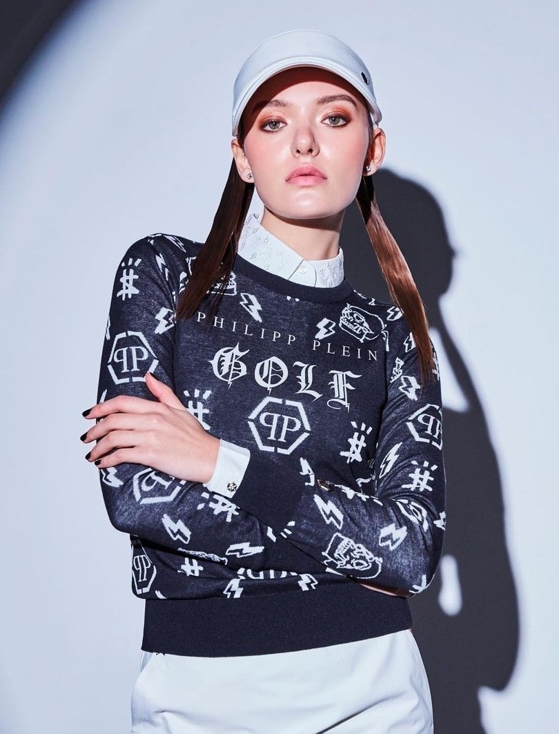 PP Golf Skull Mono Sweater Pullover